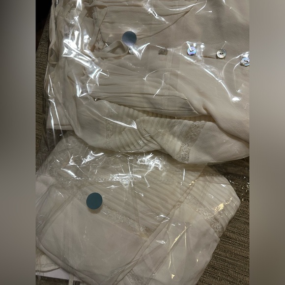 Reformation Ronan dress NWT in ivory plus size - Picture 13 of 13